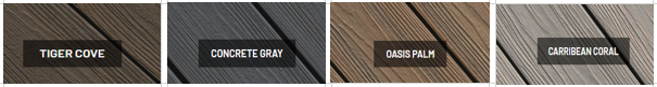 Infinity Decking Colors